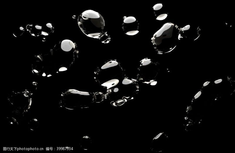 水滴设计泡泡图片