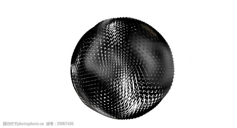 动感线面球体图片