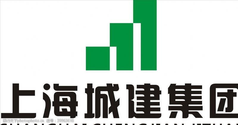 企业标识上海城建图片
