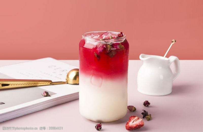 珍珠奶茶展架水果茶图片