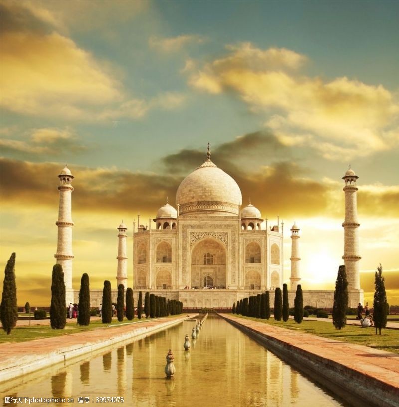 印度建筑风景泰姬陵图片