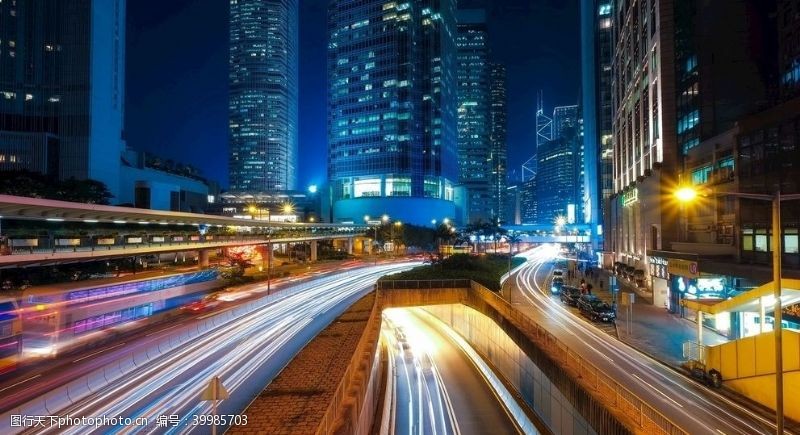 夜港香港城市图片