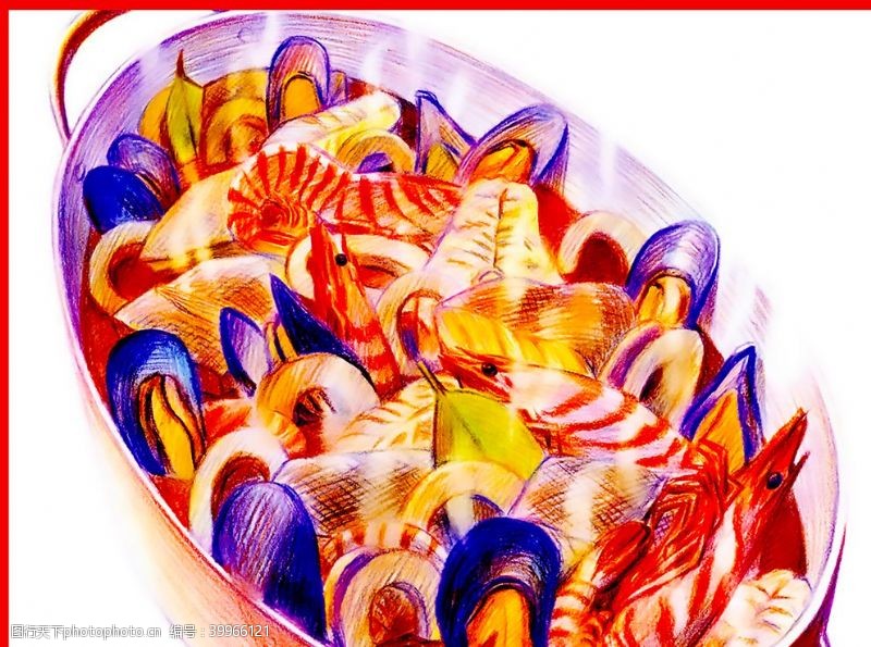 热菜设计一盘虾图片