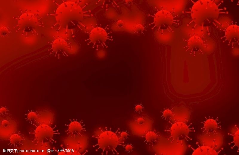 健康知识病毒细菌带口罩图片