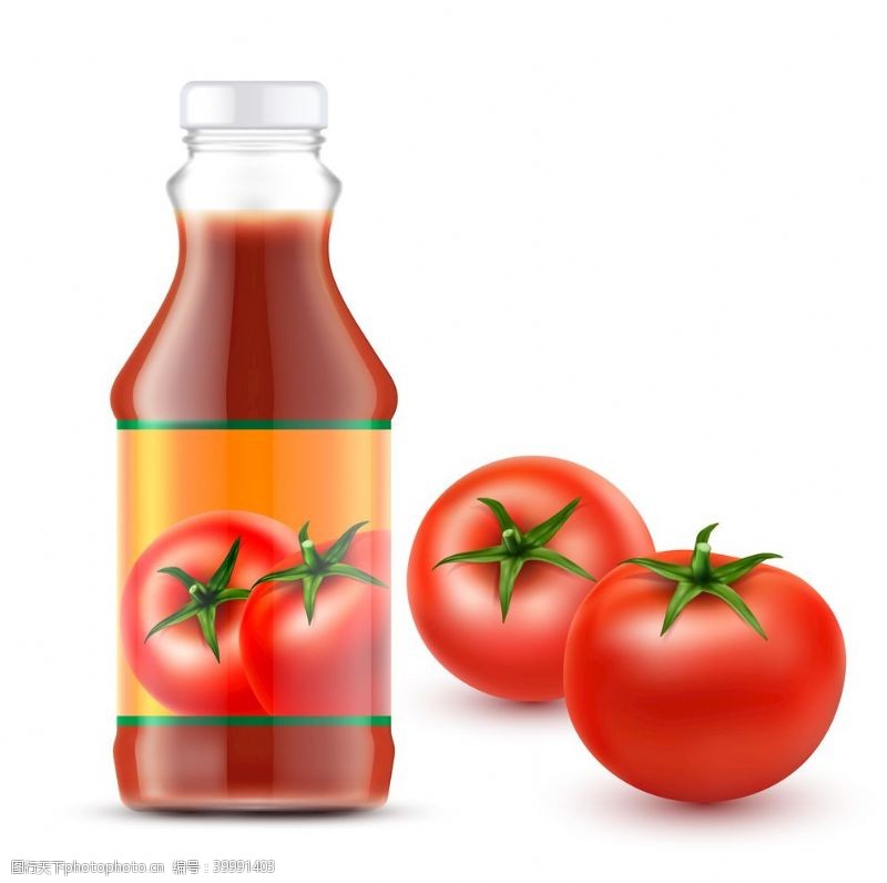 果蔬促销海报番茄蔬菜水果图片