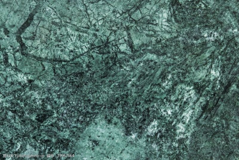 白色山水元素深绿色大理石素材图片
