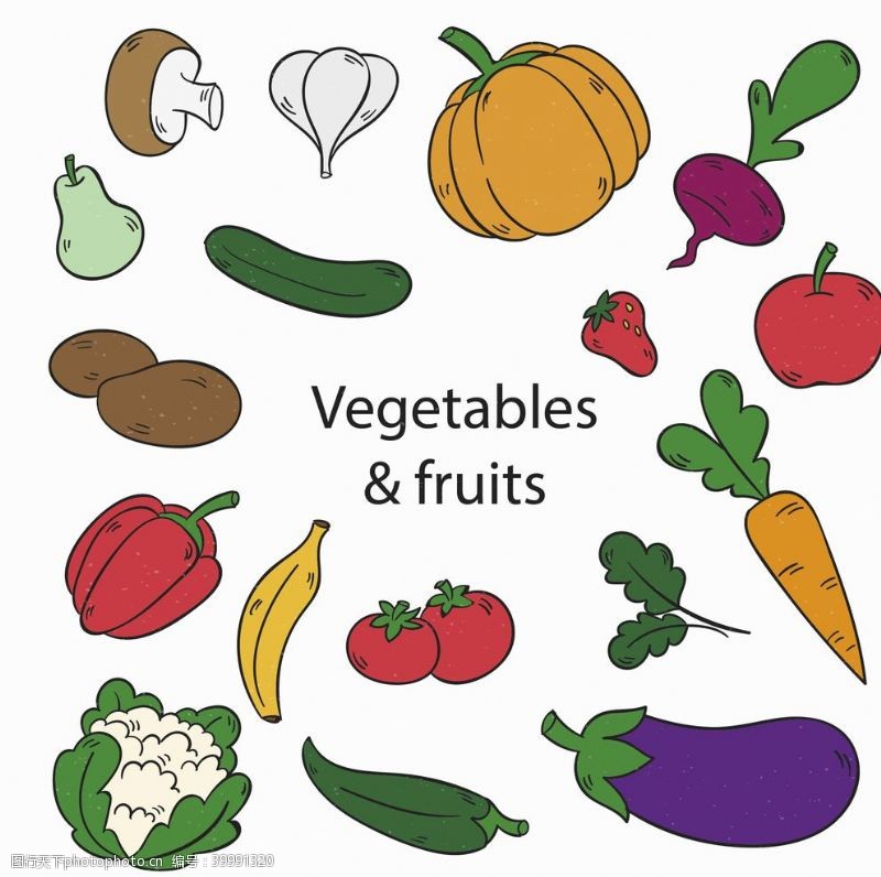 零食海报蔬菜水果图片