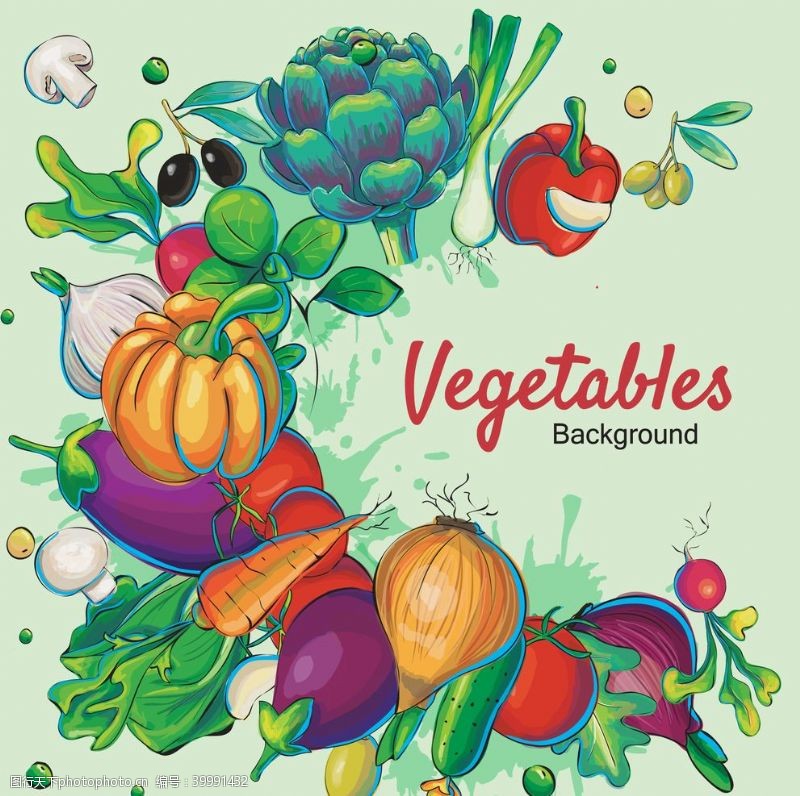 有机水果海报蔬菜水果图片