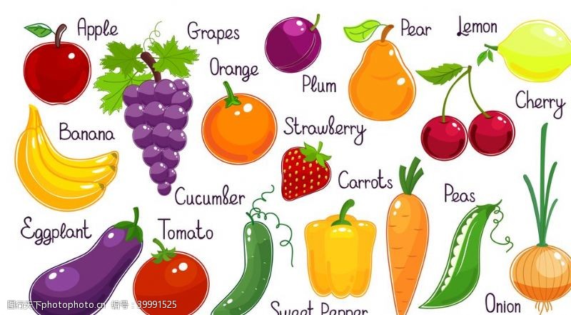 有机水果海报蔬菜水果图片