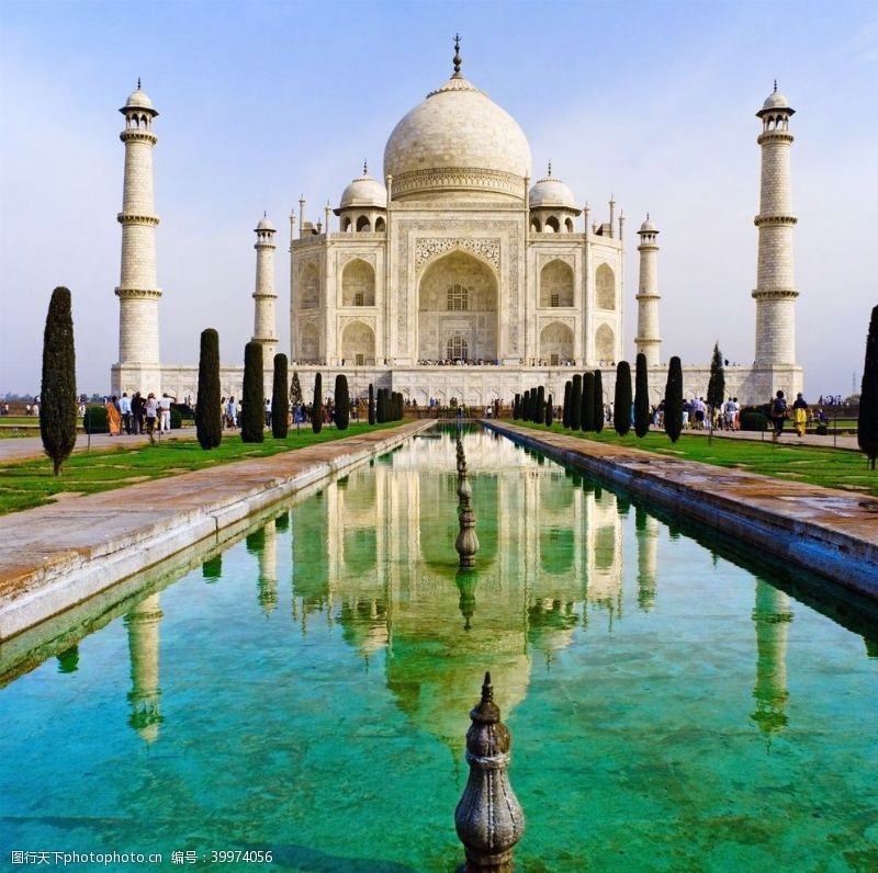 印度建筑泰姬陵图片