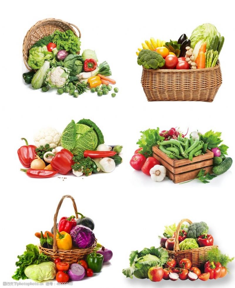 绿色饮食新鲜蔬菜图片
