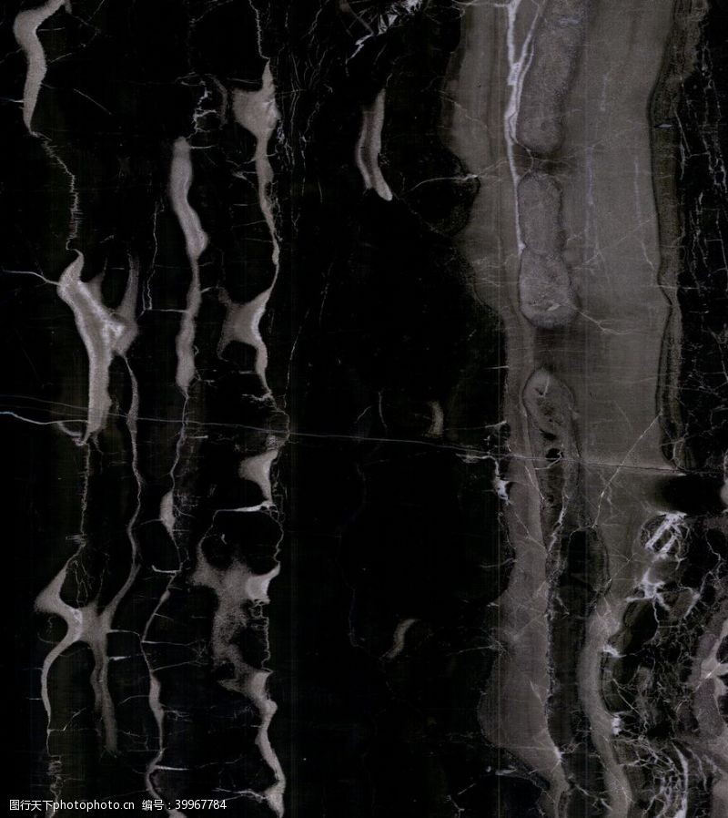 水素材银白龙大理石图片