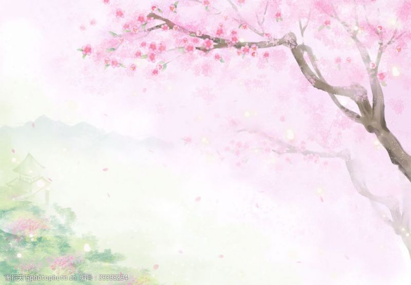 樱花节素材樱花图片