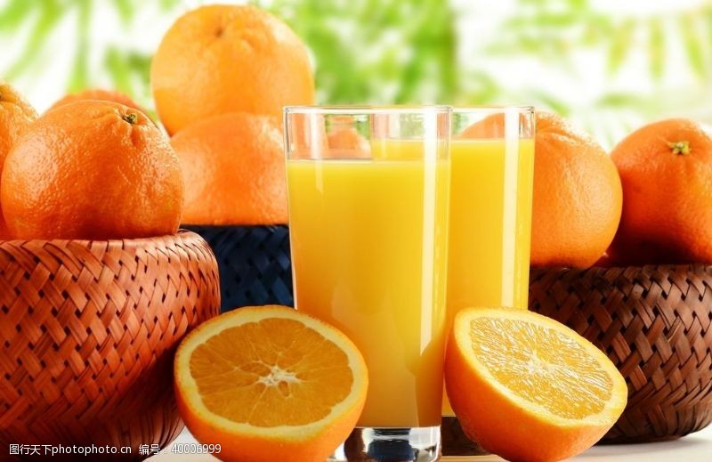 橙子汁橙子橙汁图片