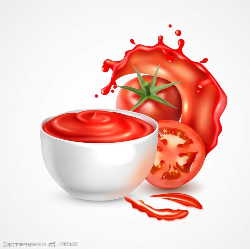 零食海报番茄蔬菜水果图片