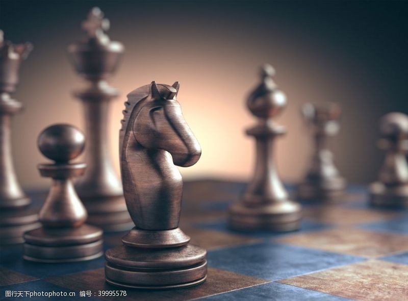 木板素材国际象棋图片