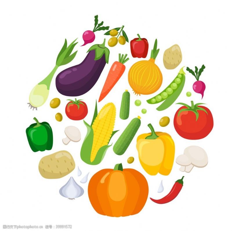 零食促销海报蔬菜水果图片