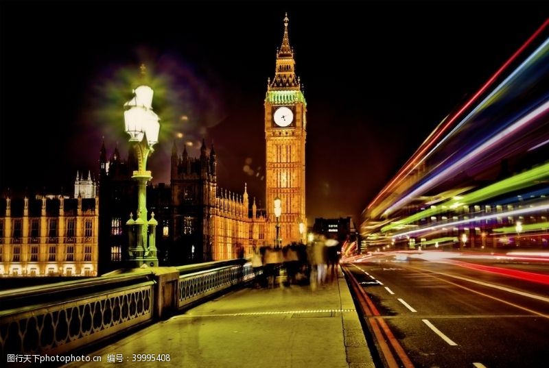 大钟英国伦敦图片