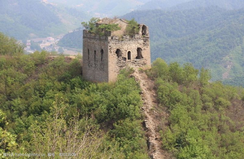 旅游季长城风景图片