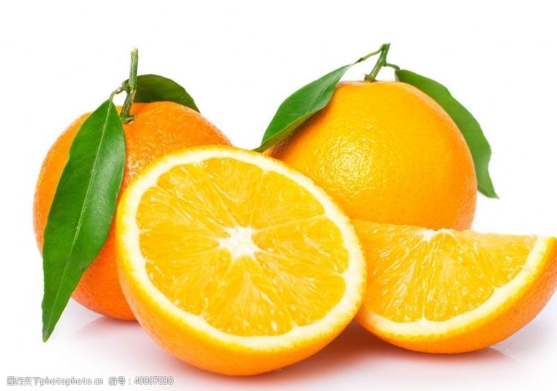鲜榨果汁橙子橙汁图片