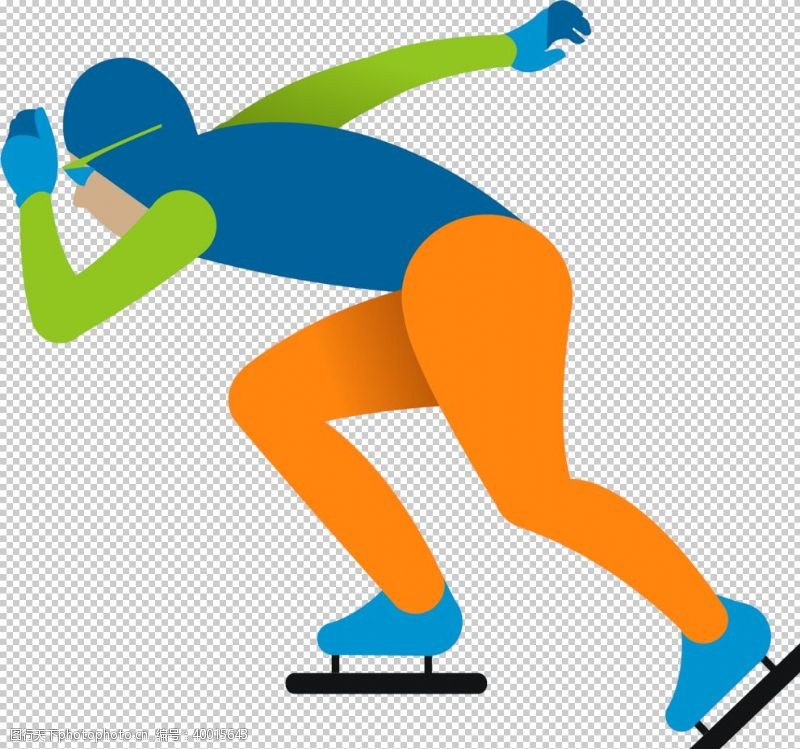 冰球宣传单冬奥滑雪图片