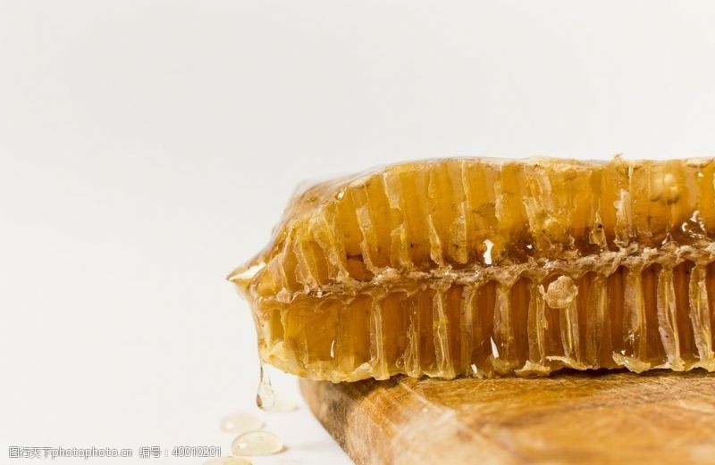 蜂蜜蜂蜡图片