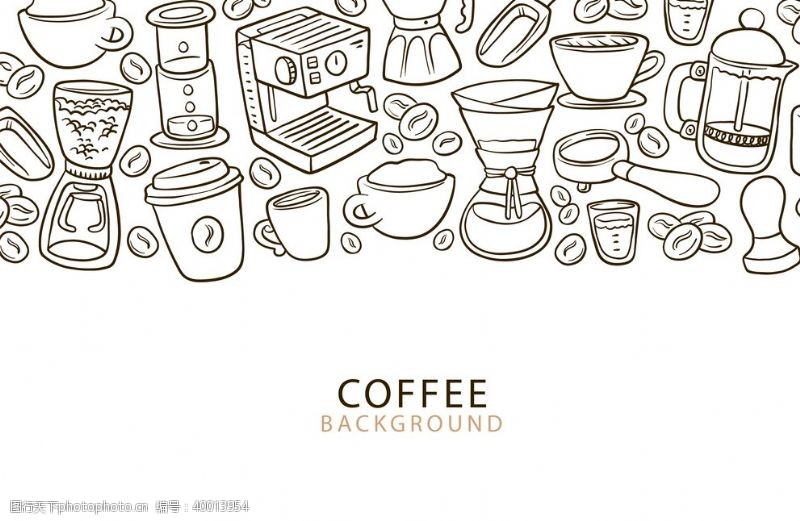 铁壶咖啡拉花图片