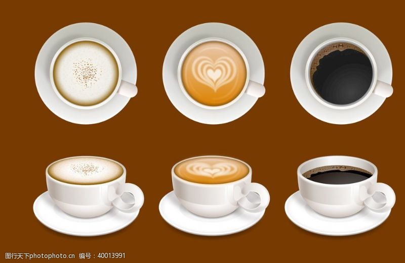 美式咖啡咖啡拉花图片