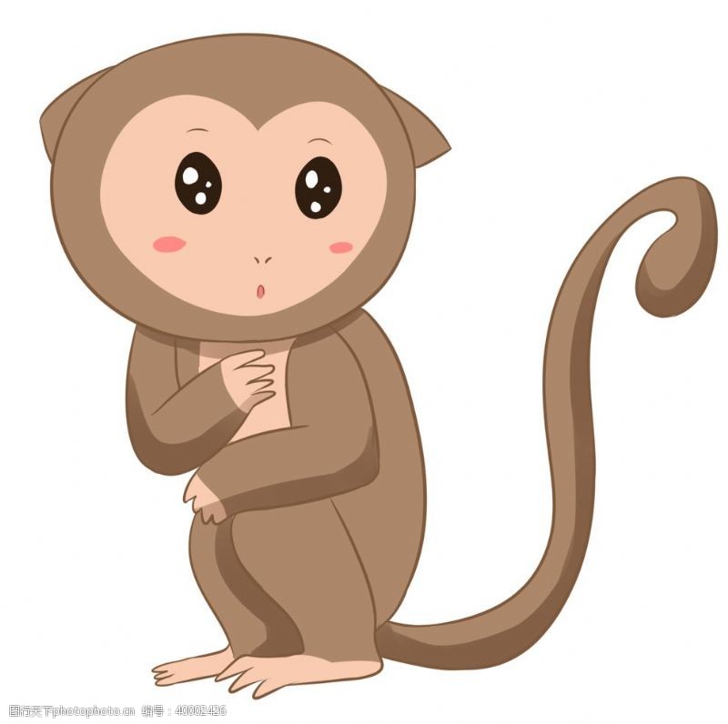 动画卡通猴子图片