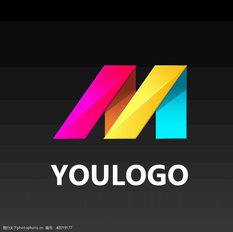 m字母logo图片