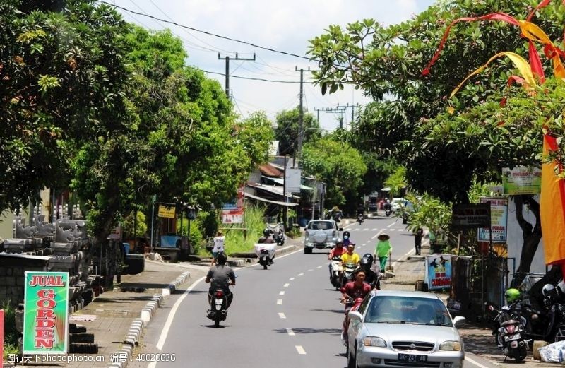 巴厘岛小镇图片