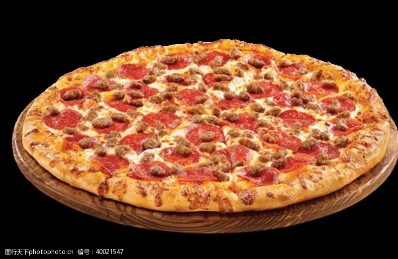 海鲜披萨超级至尊披萨图片