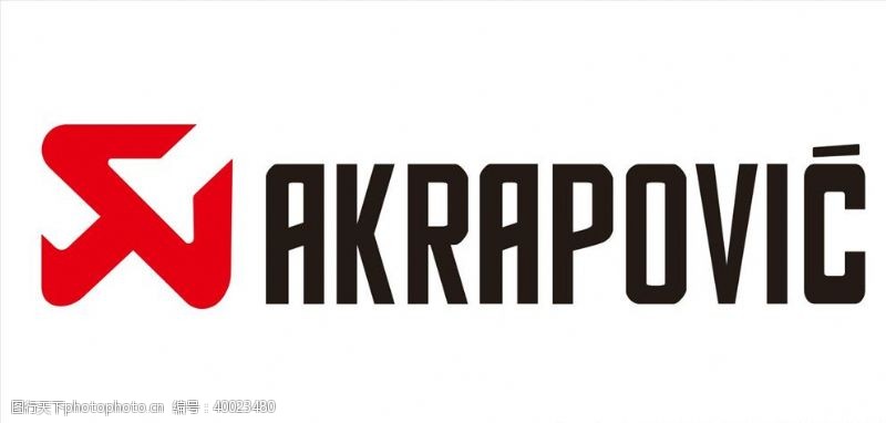 图标标签标志车贴AKRAPOVIC图片
