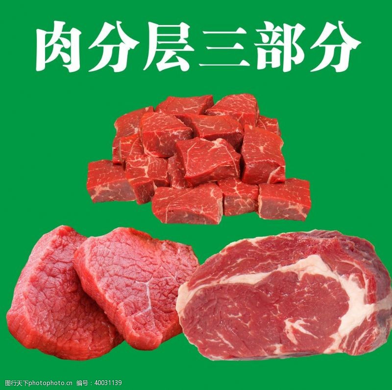 生猪肉肉图片