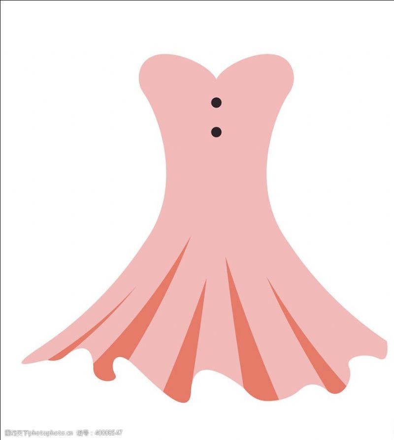 2016粉红丝带矢量裙子粉色裙子图片