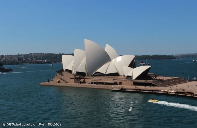 建筑海报悉尼歌剧院图片