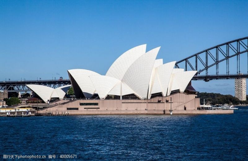 世界名著建筑悉尼歌剧院图片