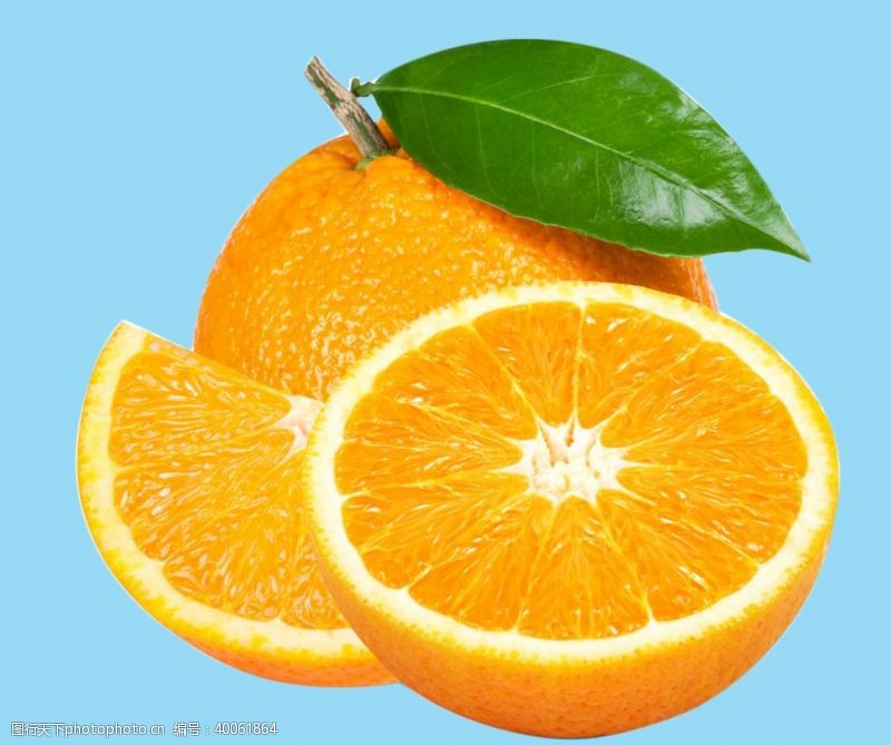 营养健康橙子图片
