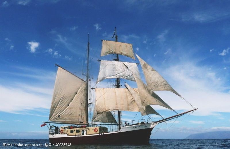 旅游素材帆船图片