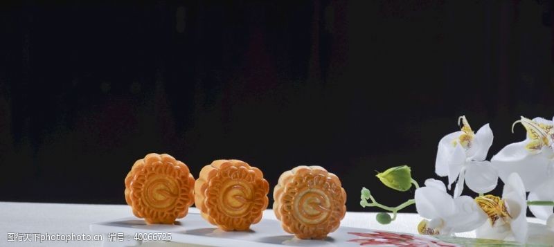 中秋素材中秋月饼图片