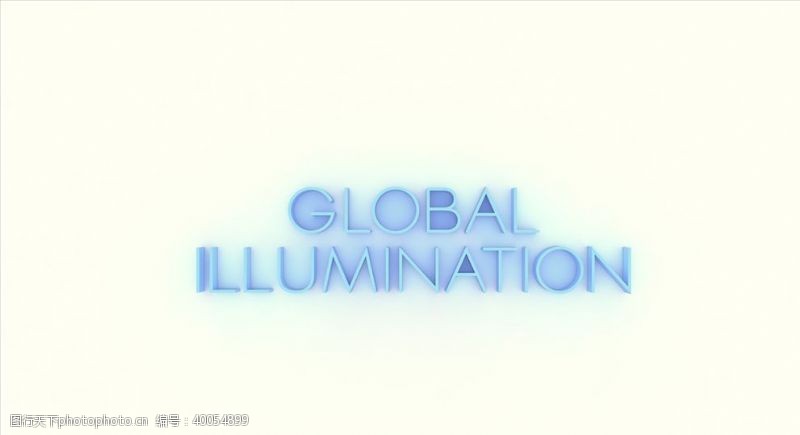 乐视电视C4D片头动画logo演绎图片