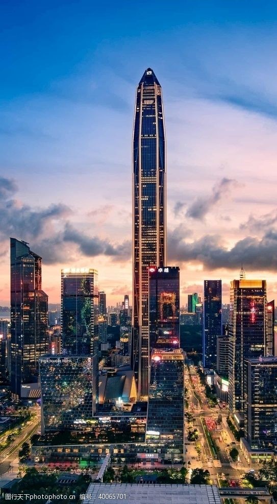 高楼大厦城市图片