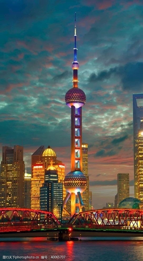 上海地标城市图片