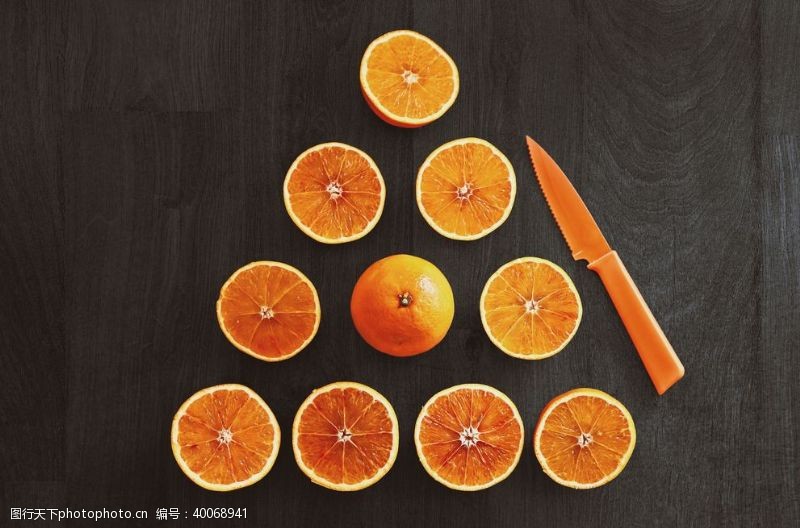 水果展架橙子图片
