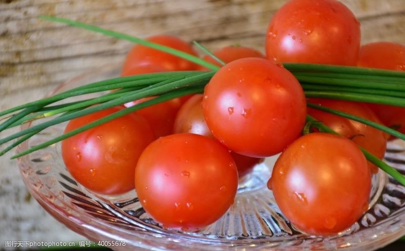 果蔬挂画番茄图片