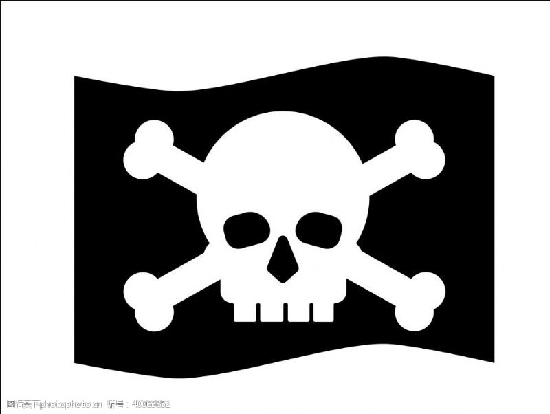海岛海盗旗图片
