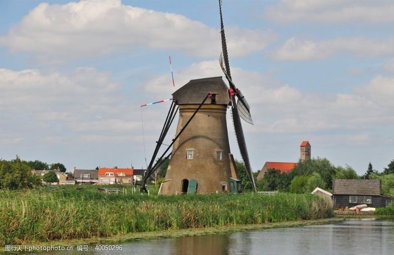 荷兰风车荷兰风光图片