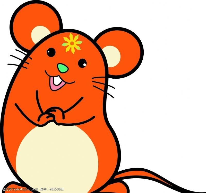 可爱老鼠卡通头像小老鼠图片