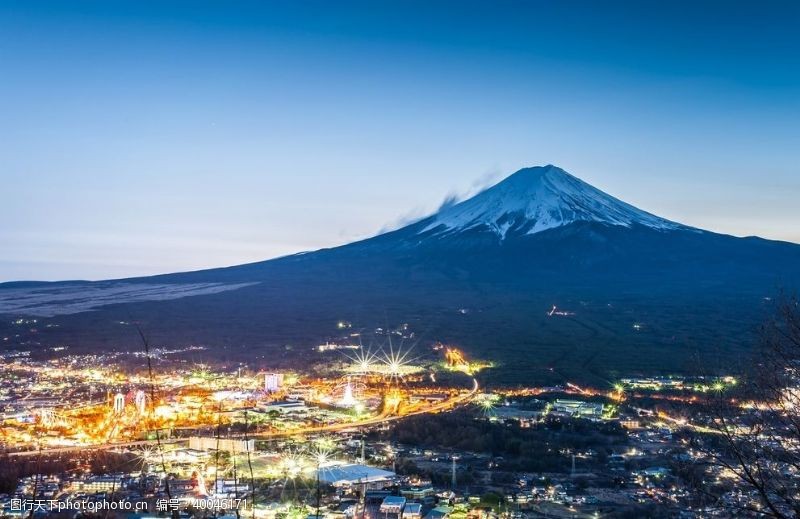 富士山日本风光图片