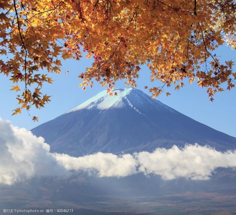 富士山日本风光图片